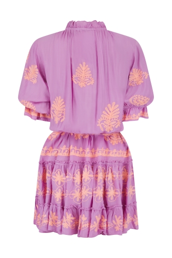 Sia Lilac-Peach Dress