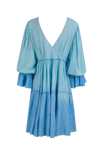Aida Dress Ombré Blue