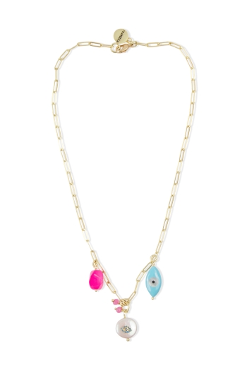 Antalya Gold Chain Necklace