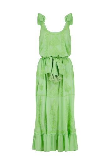 Atzaro Lime Dress
