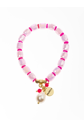 Bubble Crystal Pearl Bracelet