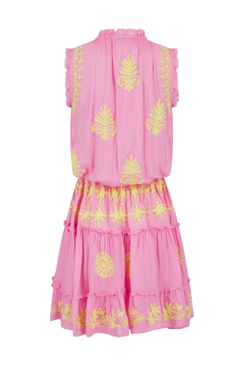 Celon Mini Dress Pink-Lemon