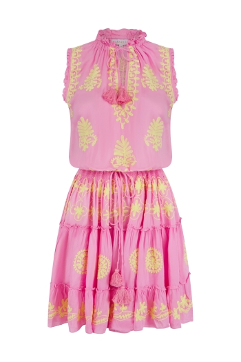 Celon Mini Dress Pink-Lemon