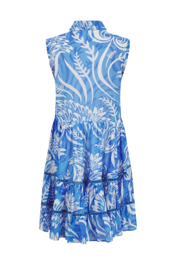 Dixie Mini Dress Aegean Blue