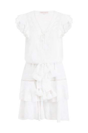 Iona White-White Dress