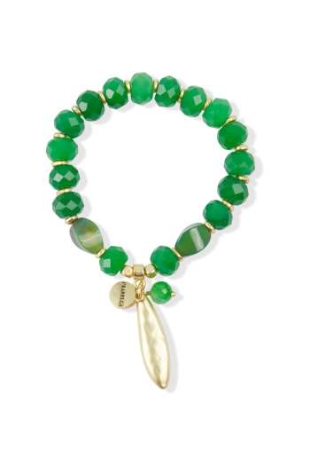 Marcia Green Oval Bracelet