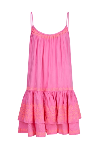 Peggy Mini Dress Neon Pink