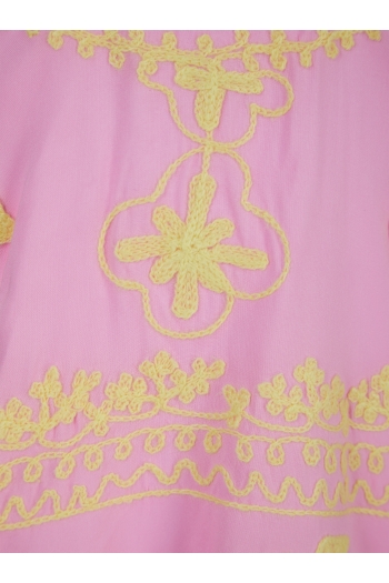 Aggie Dress Pink-Lemon