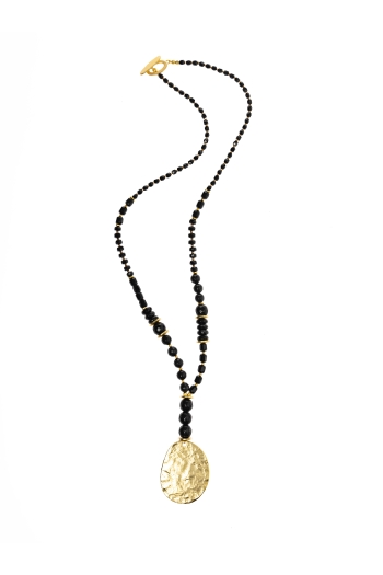 Raven Gold Necklace