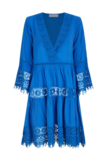 Reble Mini Dress Greek Blue