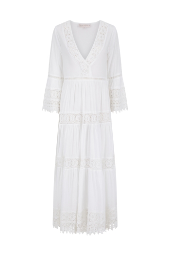 Reble Maxi Dress White