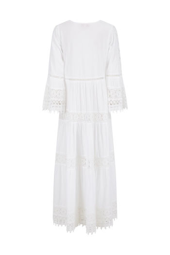 Reble Maxi Dress White