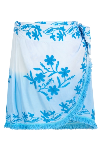Rio Mini Skirt China Blue Ombre