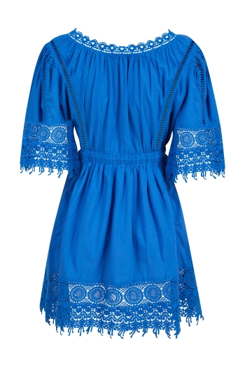 Sandy Mini Dress Greek Blue