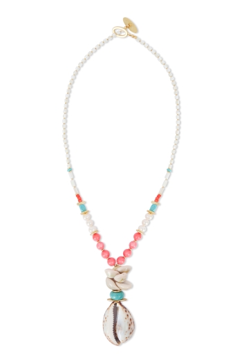 Seren Coral Shell Necklace
