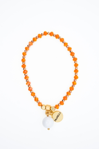 Sunrise Orange Bauble Bracelet
